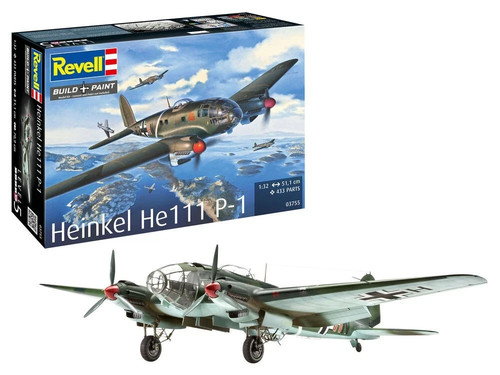 Revell 03755 32 - revell, heinkel