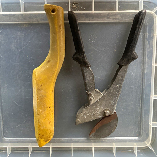 Lead dressing tool and - , slate
