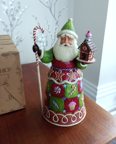 Jim shore sweetest santa - shore,