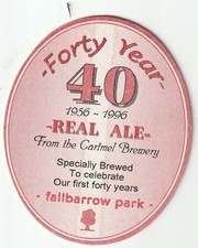 BEER MAT - CARTMEL BREWERY -