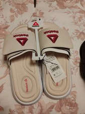 Mens Reebok Ivory Slides Size