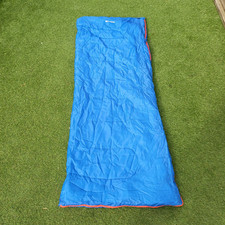 Eurohike Snooze 200 Rectangular Sleeping Bag, Camping Festival 880g Blue 