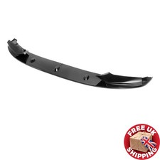 Front Bumper Lip Splitter Spoiler FOR BMW 5 SERIES F10 F11 GLOSS BLK UK M SPORT