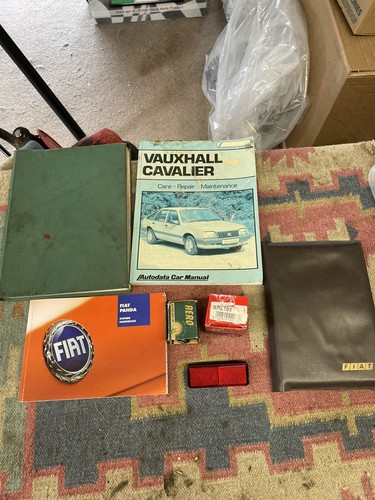 Classic car manuals job lot - job,