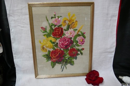 Vintage handmade embroidery - vintage,