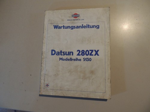 Workshop manual datsun sunny - workshop,