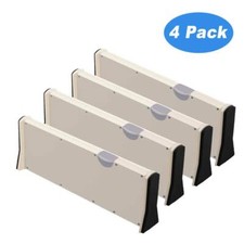 4x Plastic Drawer Organiser