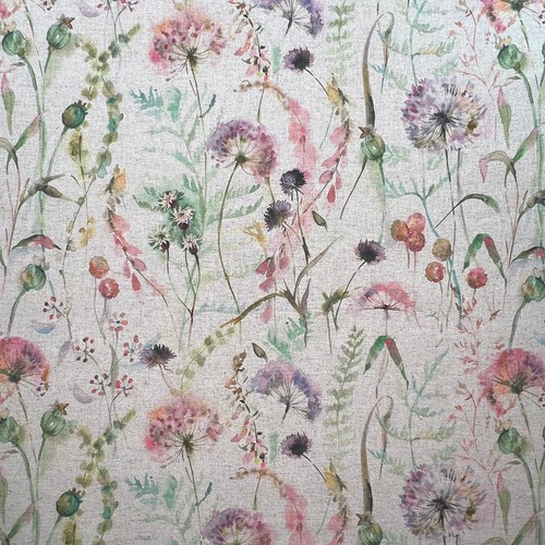 Organic linen montagna rose - organic,