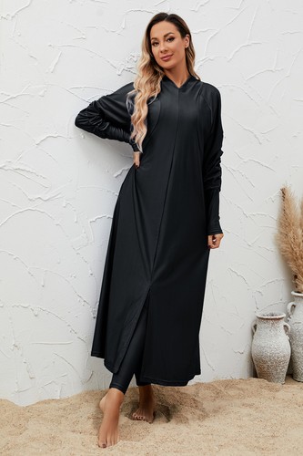 Muslim women black swimwear - muslim,