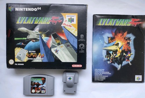 Lylat wars big box n64 - lylat,