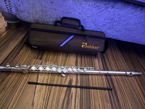 Eldon silver plated - silver, flute