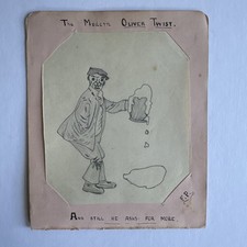 Antique Hand Drawn Cartoon