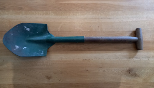 British army surplus shovel - british,