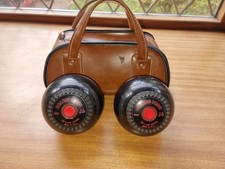 Two Drakes Pride Deluxe Full Bias Crown Green Bowls Black 2.06 In Carry Case