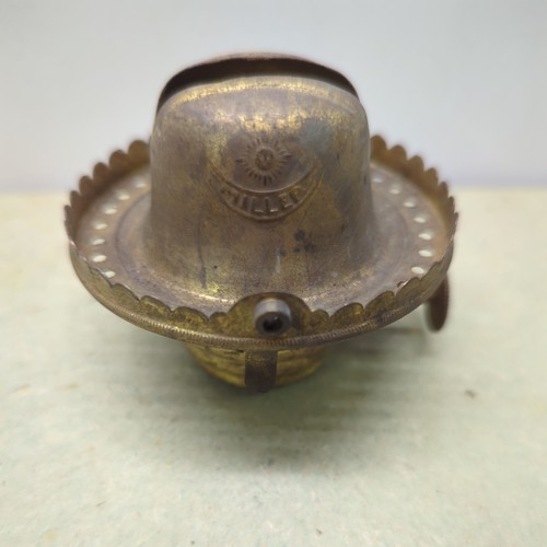 Antique brass miller lip - brass, 2