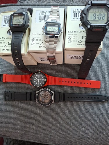Joblot casio quartz - casio, watches