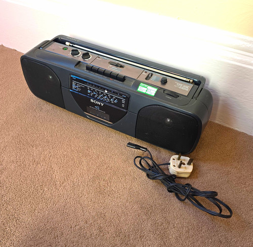Sony cfs 201l vintage - vintage, boombox