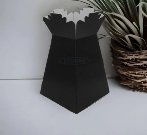 Black cardboard flat pack - 10,