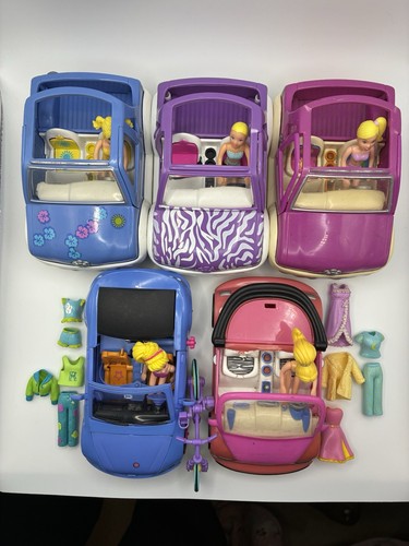 Vintage polly pocket car lot - pocket,