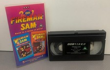 Vintage Fireman Sam VHS Video Tape | 2 On One - Lost Cat + The Hero Next Door