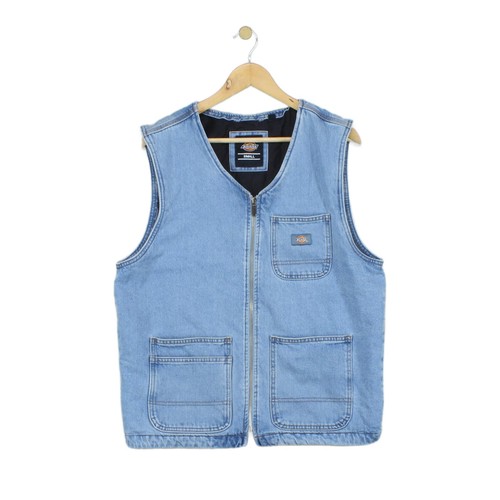 Dickies denim vest - dickies,