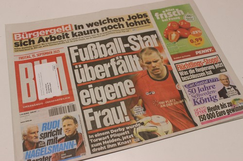 Bildzeitung 2023 - bildzeitung, 15.09.2023