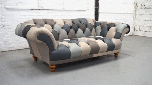 Chesterfield seater sofa in - 3,