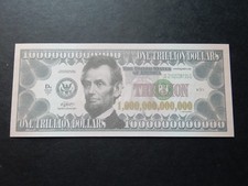 NEW One Trillion Dollars $1
