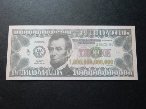 New one trillion dollars 1 - trillion,