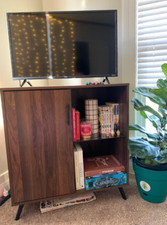 Small side cabinet walnut - cabinet,
