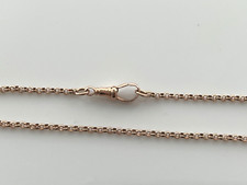 1990 Belcher Chain 9ct Rose Gold Chain and Lobster Clasp - Vintage Belcher Chain