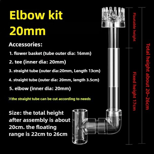 Diy clear aquarium skimmer - clear,