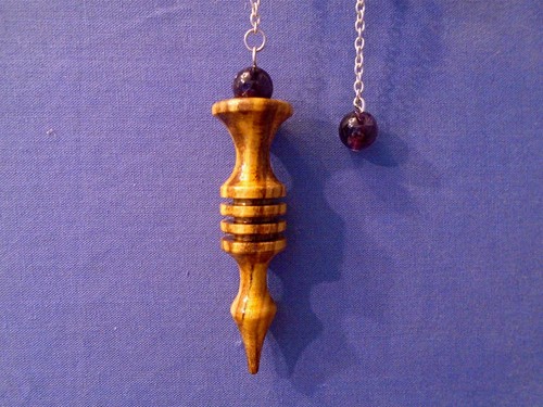 Wooden dowsing pendulum - dowsing,