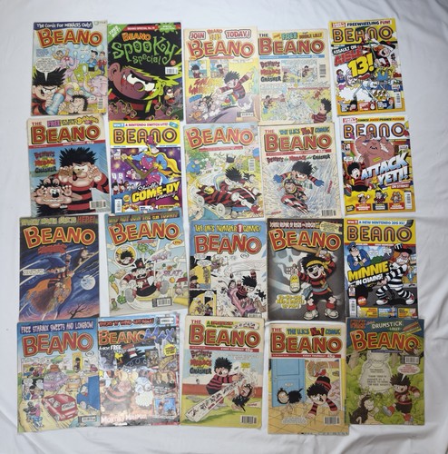 20x vintage beano comics - vintage,