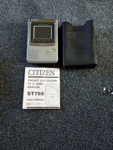 Citizen lcd pocket analogue - citizen,