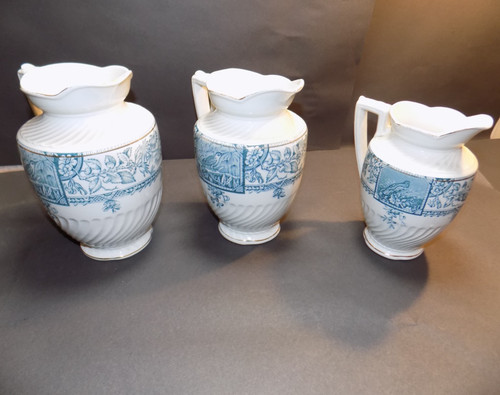 Graduated trio ceramic art - trio, of
