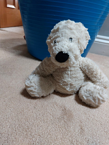 Jellycat small white plush - small,