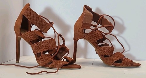 Zara braided lace suede - braided,