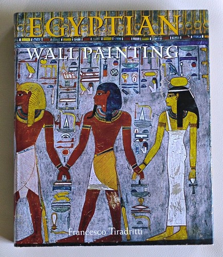 Egyptian wall painting - egyptian,