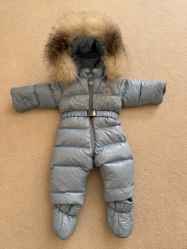 Moncler baby down snowsuit - baby,