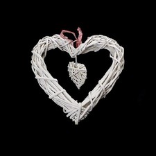 Rattan Heart Decoration Wicker Heart Decoration Wicker Heart Crafts