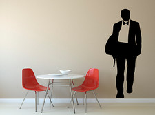 James Bond 007 Film Gun Man Cool Boys Girls Kids Home Wall Decal Sticker FI10
