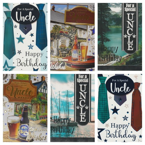Uncle birthday card - uncle,