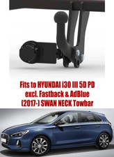 Swan Neck Tow Bar For Hyundai