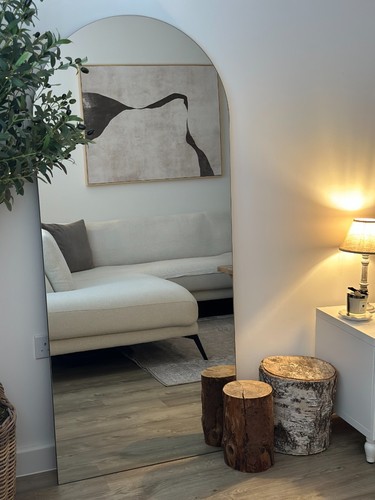 Large frameless arched - large,