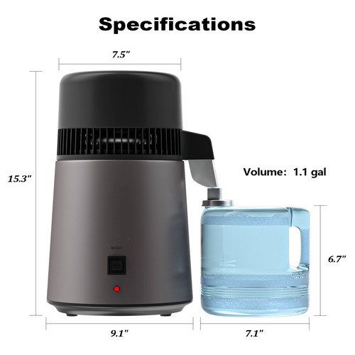 750w pure water - 4l,