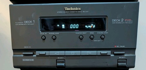 Technics ch7 stereo double - rs-ch7,