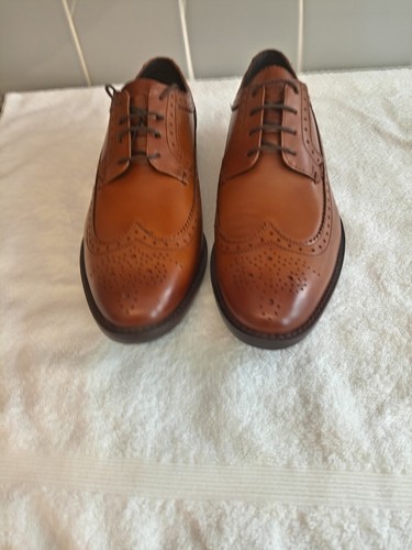 Men leather twain - brogue, by