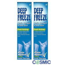 2 X Deep Freeze Cold Gel 100g 