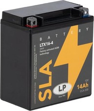 Motorbike LTX16-4 SLA LP Battery 12V Fits Suzuki VS 1400 Intruder VX51L 1987-95